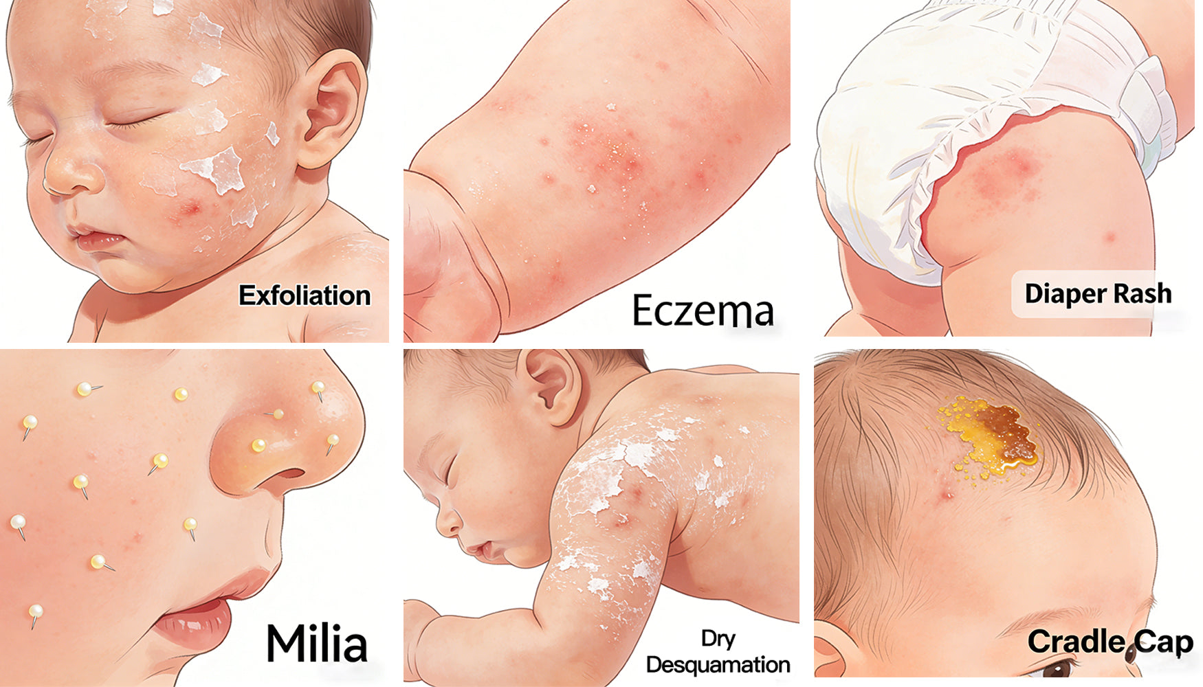 Baby Skin Care 101: Complete Guide to Newborn Skin Problems & Solutions