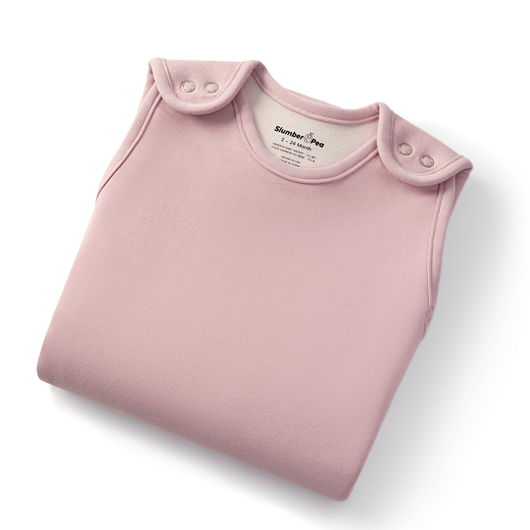 All seasons™ Merino Wool Baby Sleep Bag | Mauve