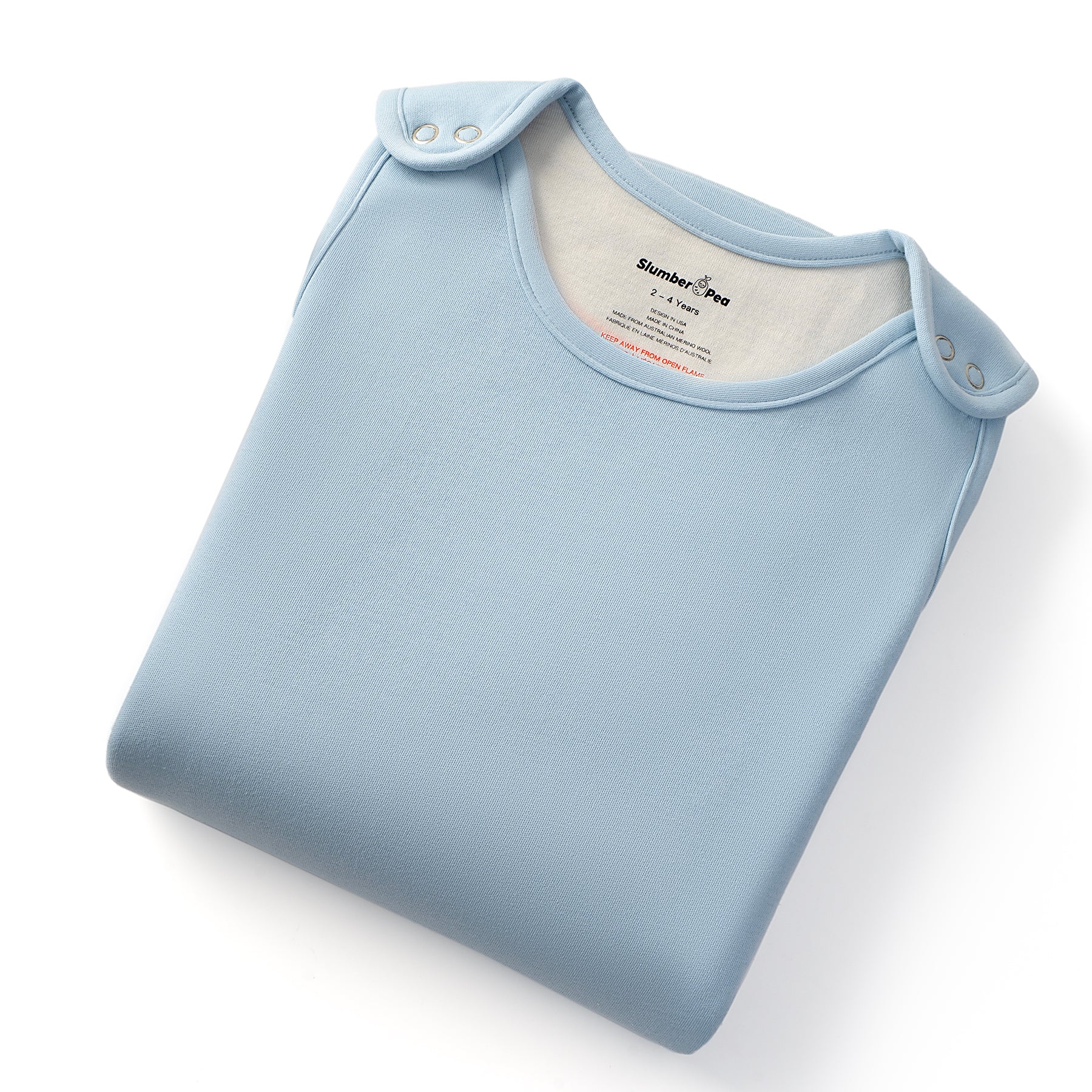 All seasons™ Merino Wool Baby Sleep Bag | Celestial Blue